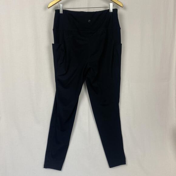 Baleaf Leggings Womens XL Black High Rise Yoga Pants Pockets Athletic Workout - Picture 2 of 14